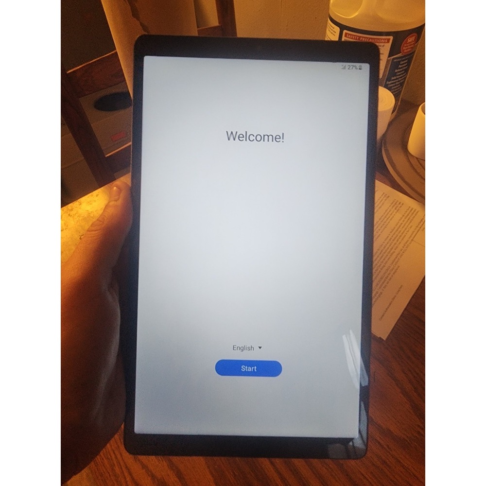 Samsung Galaxy Tab A7 Lite SM-T227U 32 GB, Wi-Fi + 4G, 8.7 in - Gray, EUC, Works